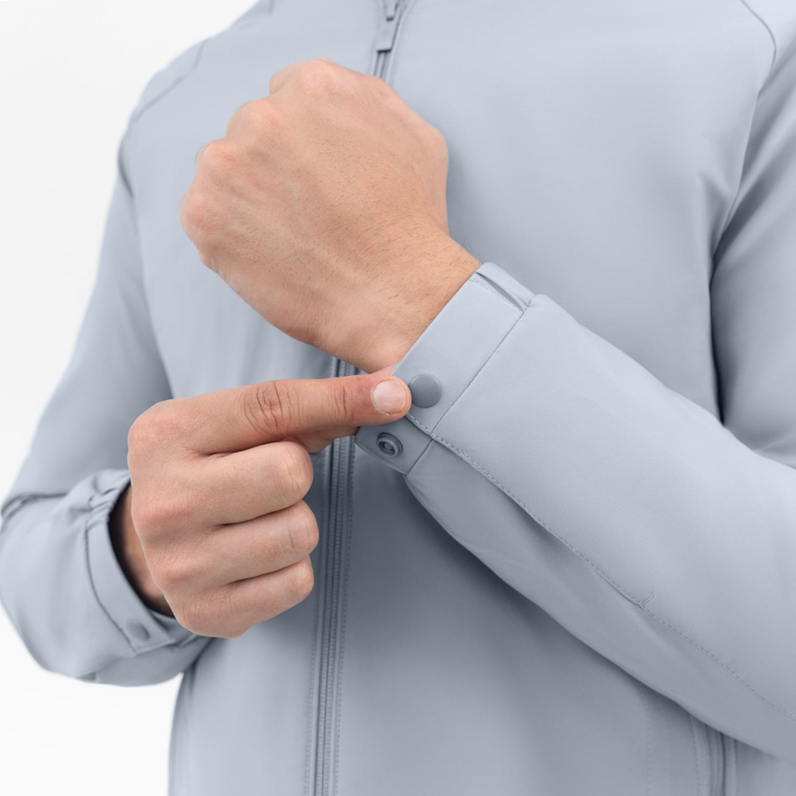 Harfun Graphite Grey Workday Jacket with Raglan Sleeves (IN, Alpha, L)