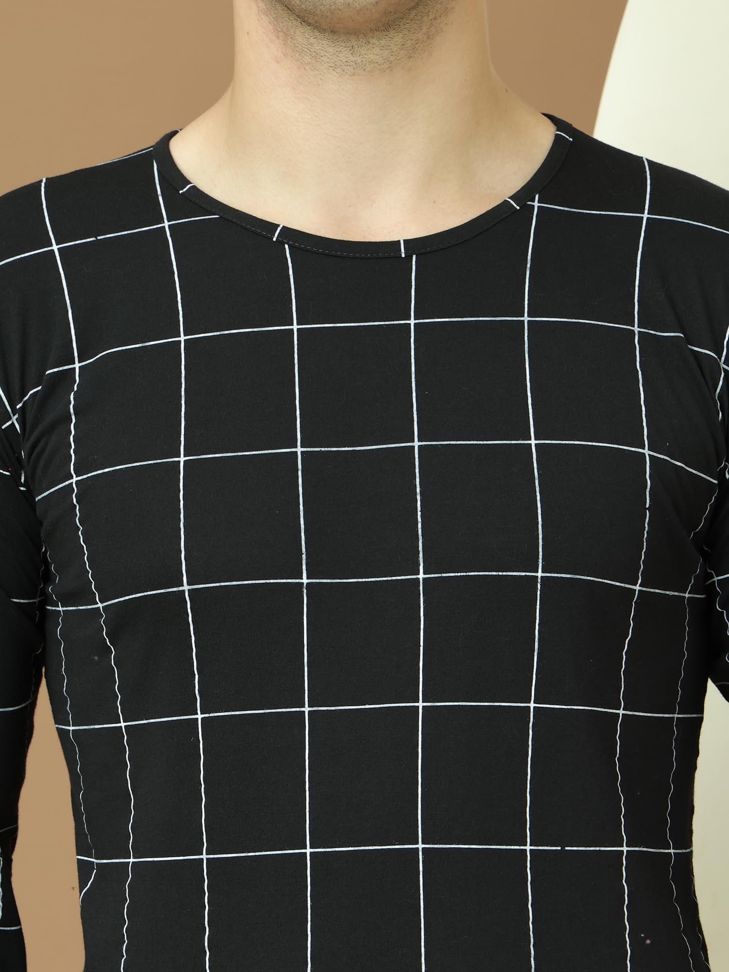 Mack JONNEY Men's Slim Fit T-Shirt (T_9_BLK01-M_Black_Medium)