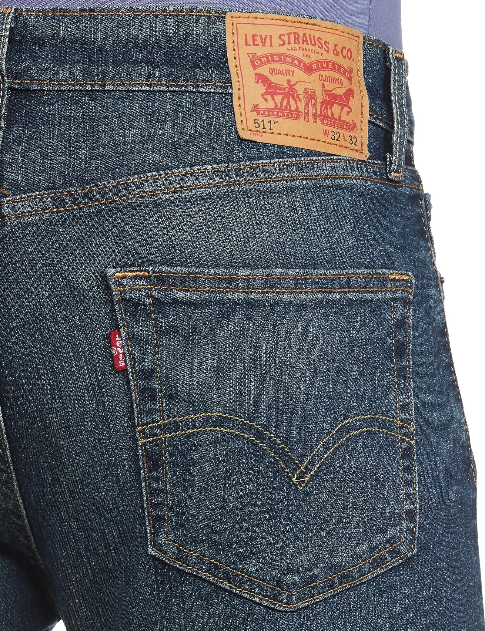 Levi's Men's Slim Jeans (A7087-0027_Blue