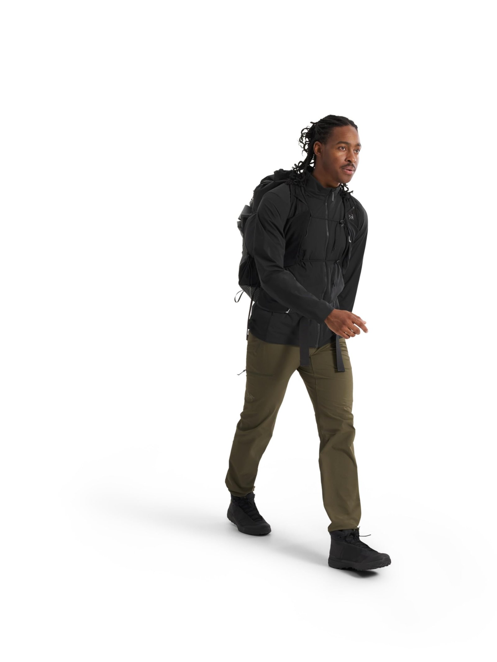 Atom SL Jacket Men's | Our Lightest, Most Breathable Insulated Hiking Jacket | Black, Medium