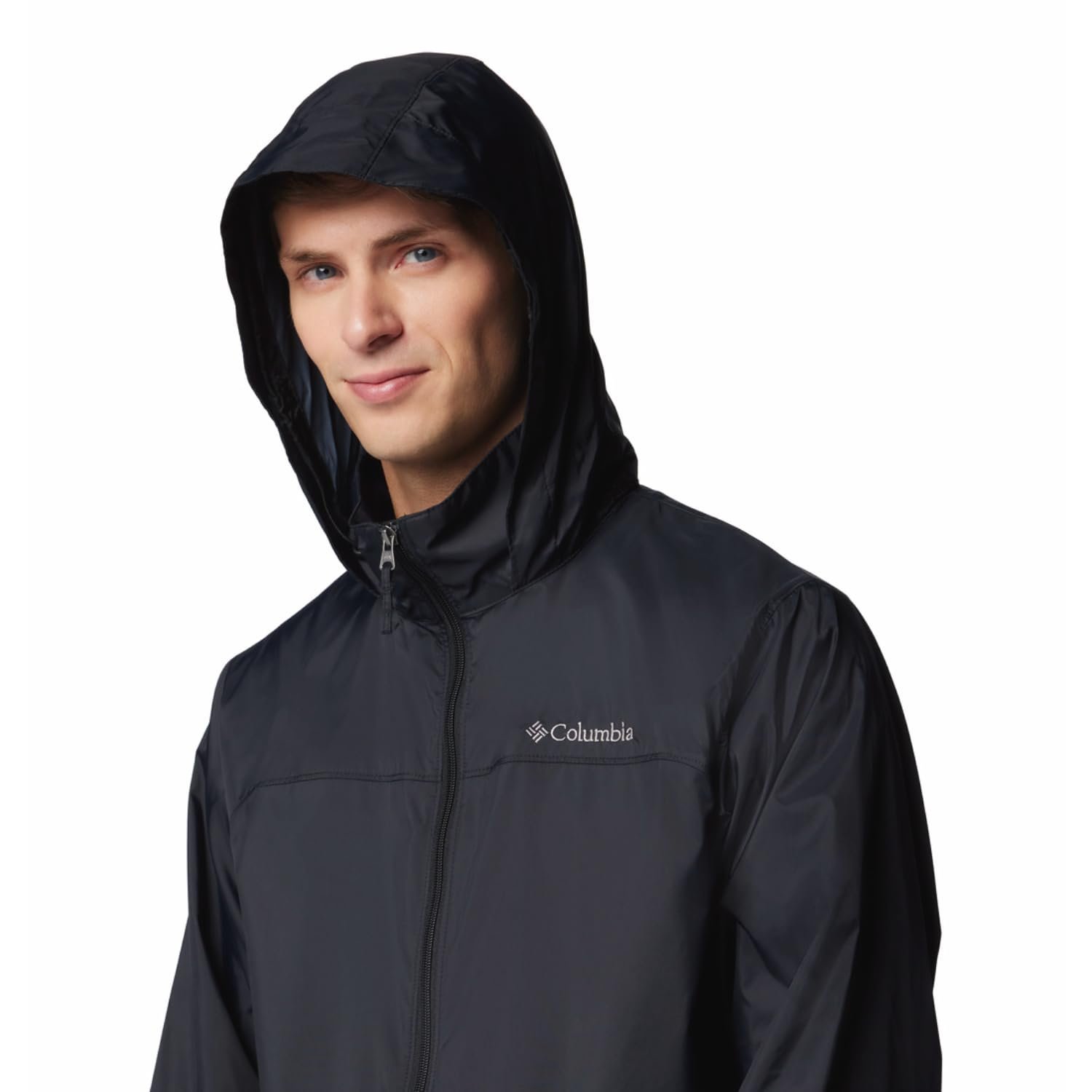 Men Black Glennaker Lake II Water Resistant Jacket