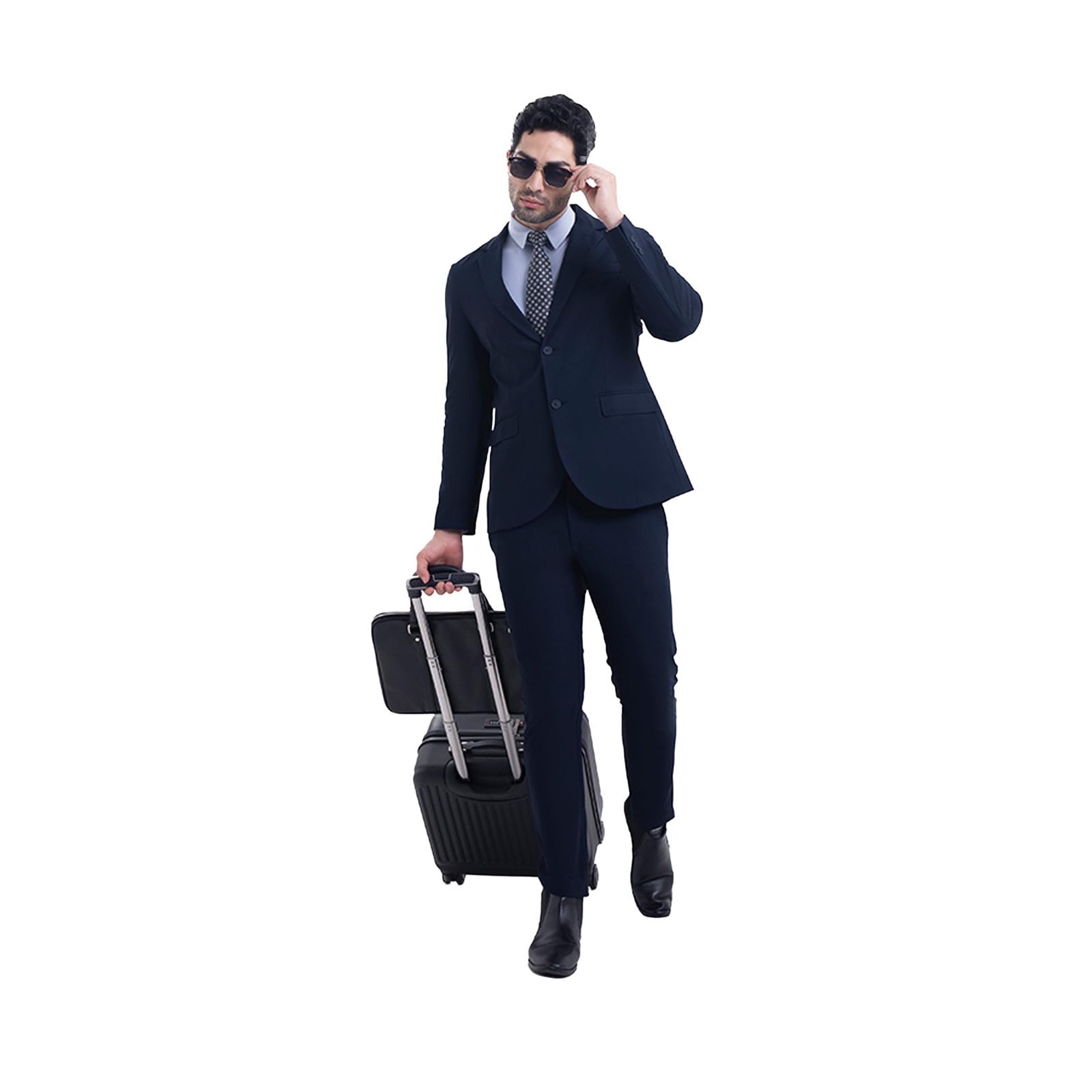 Navy Blue 2035 WorkBlazer (in, Numeric, 42, Regular)