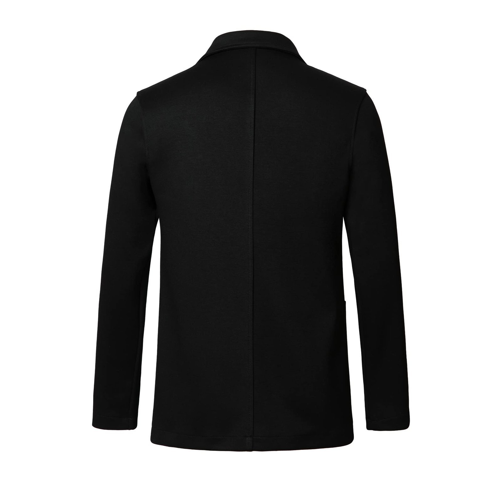 Men's Casual Sport Coat Jacket Regular Fit Lightweight Suit Jacket for Men, Black, 3X-Large