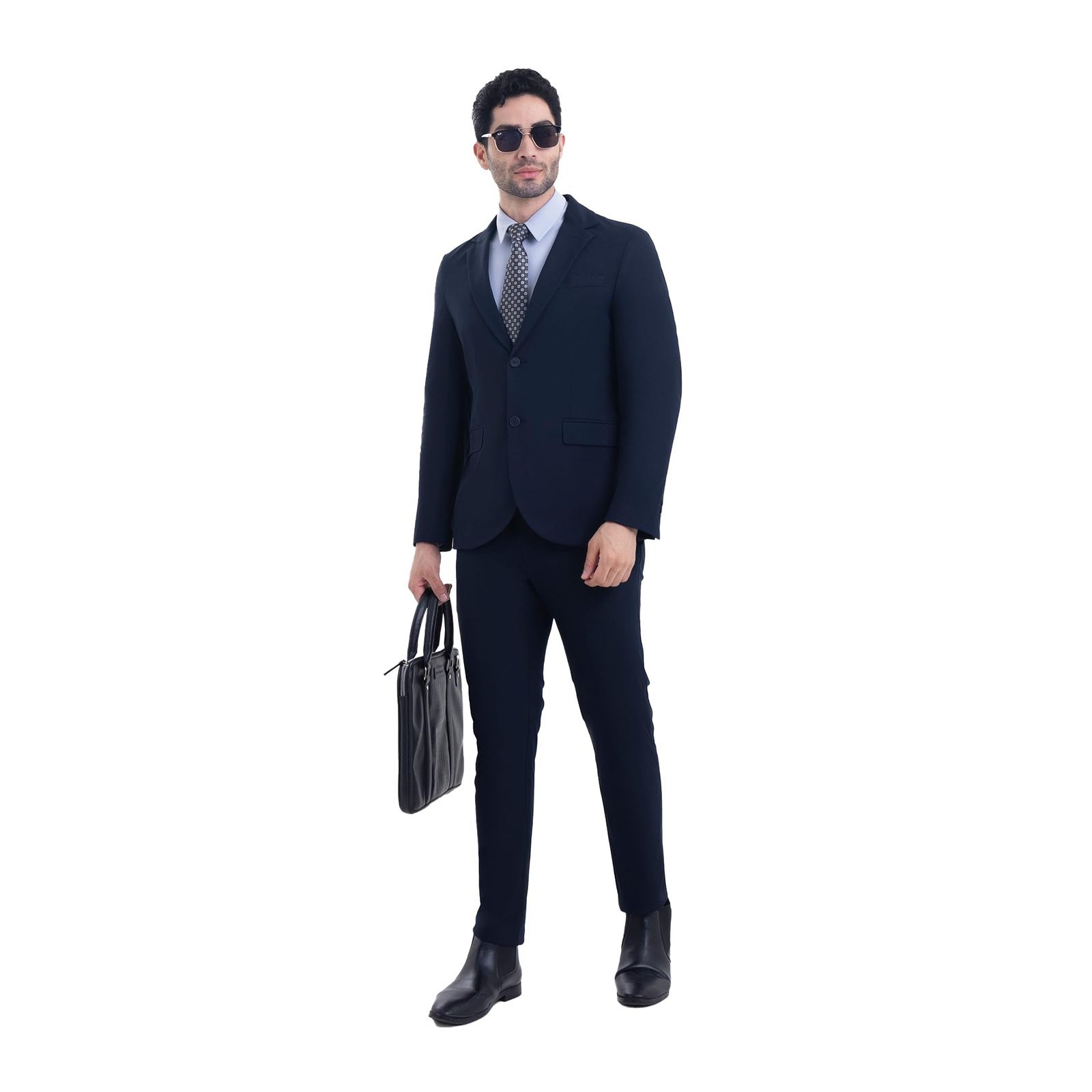 Navy Blue 2035 WorkBlazer (in, Numeric, 42, Regular)