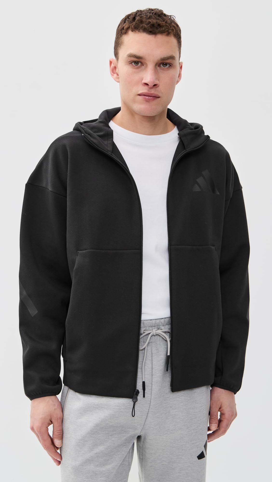 Men's Z.n.e. Full-Zip Hoodie, Black
