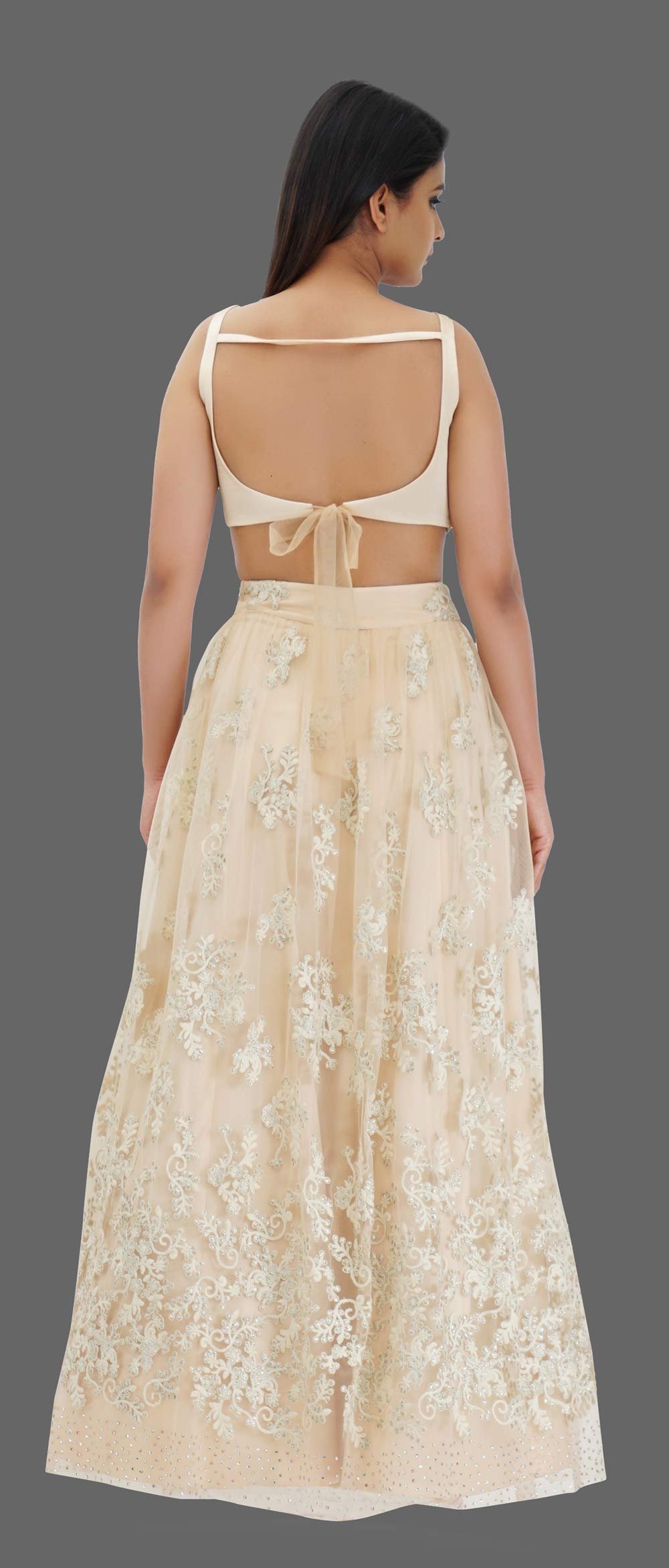 Peach Lehenga Set